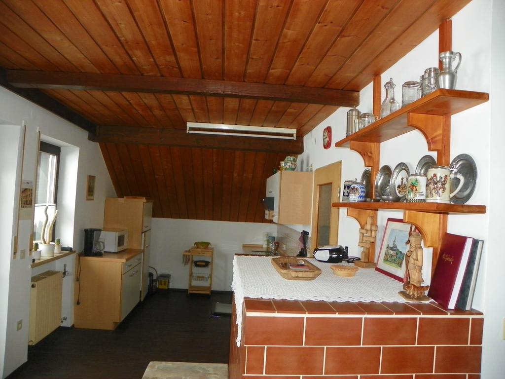 Ferienwohnung Am Weissenstaedter See Weissenstadt Exterior foto