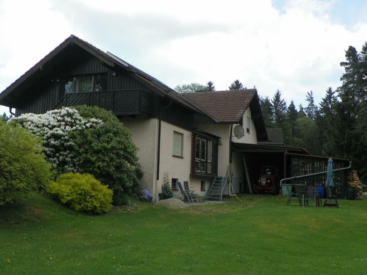 Ferienwohnung Am Weissenstaedter See Weissenstadt Exterior foto